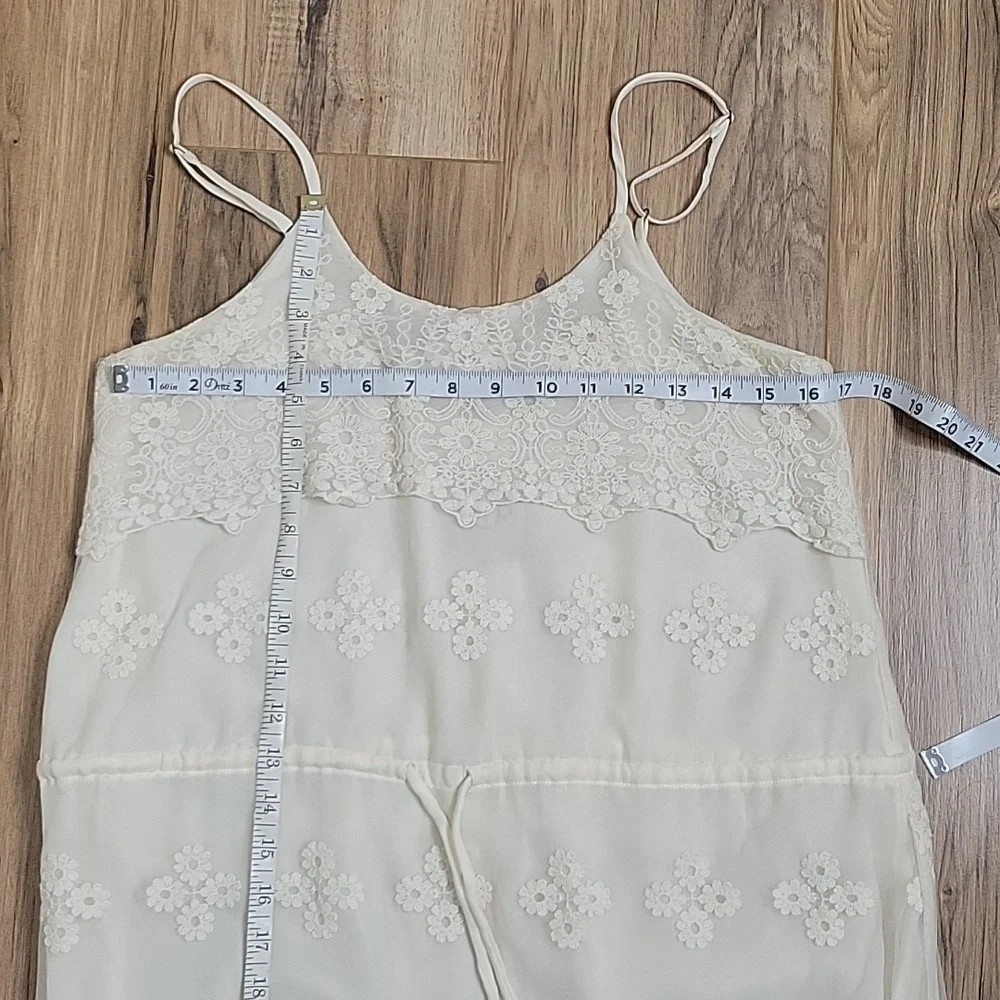 Chaser Floral Lace Ruffle Boho Maxi Dress - Picture 7 of 14
